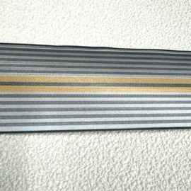zilver behangrand gestreept