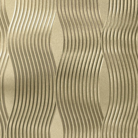 Arthouse Illusions behang goud Foil Wave 294502
