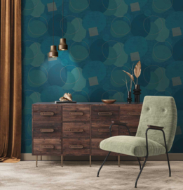 Retro behang  38595-3