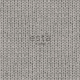 Denim & Co. knitting grey behang 137721