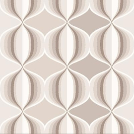 Esta Home Bubbles 135434 gebroken wit beige behang