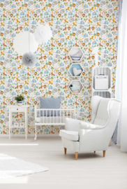 Baby Dieren Behang 38115-2