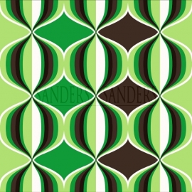 Sanders & Sanders behangpapier 935230 retro groen