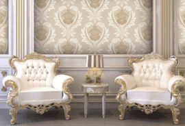 Barok behang klassiek ornamenten 549-1