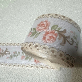 Rand Engelse bloementjes small Petit Fleur
