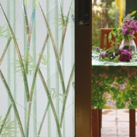 bamboe raam decoratie 46 cm breed