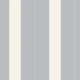 Grijs wit strepen behang Wallpaper Rasch 240412