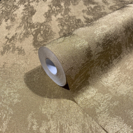Behang met metallic betonstuc look 34280