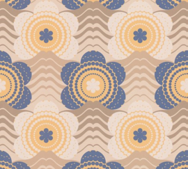 Retro chic behang as creation 39539-2