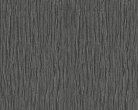 vlies behang grijs zwart 93838-6