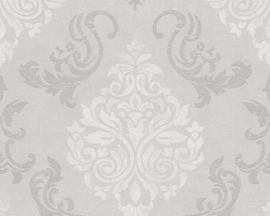 Brok behang beige creme metalic glitter 95372-1