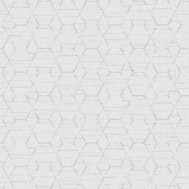 Behang met grafische hexagons G78248  Atmosphere