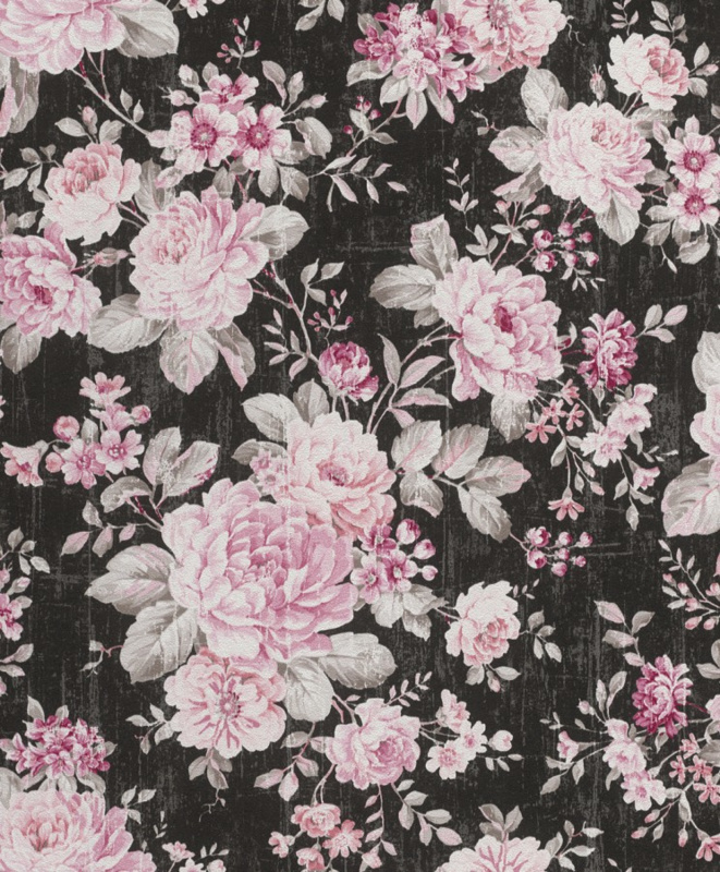 Stuwkracht Eerlijk Uitreiken roze bloemen behang 516036 | AsSorti behangpapier | onlinebehangpapier