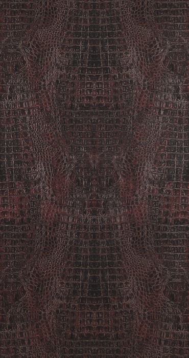 Donder Carrière pond Curious Croco kroko behang bordeaux rood metallic 17953 | AsSorti  behangpapier | onlinebehangpapier