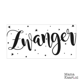 Wenskaart  | Zwanger