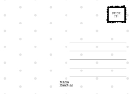 Kaart - Wat een dotje | A6