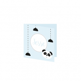 Geboortekaartje Panda