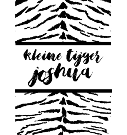 Naamposter - Kleine tijger