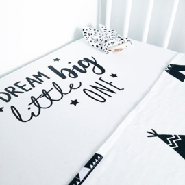 Hoeslaken Ledikant 120x60 cm | Dream Big Little One