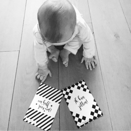 Mijlpaalkaarten Monochrome Baby