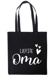 Tas katoen | Liefste Oma | Tas voor Oma