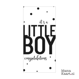 Wenskaart  | It's A Little Boy