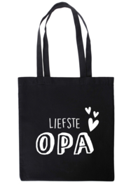 Tas katoen | Liefste Opa | Tas voor Opa