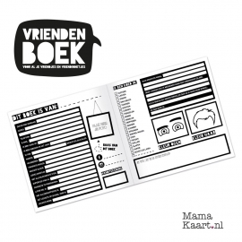 Vriendenboek - Voor al je vriendjes en vriendinnetjes