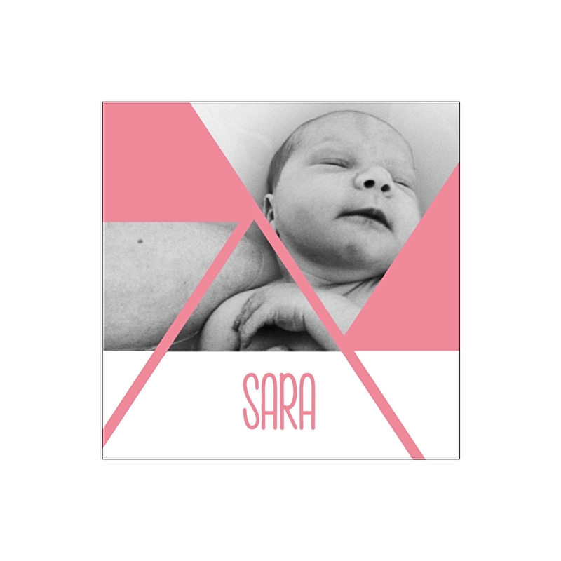 Geboortekaartje Sara