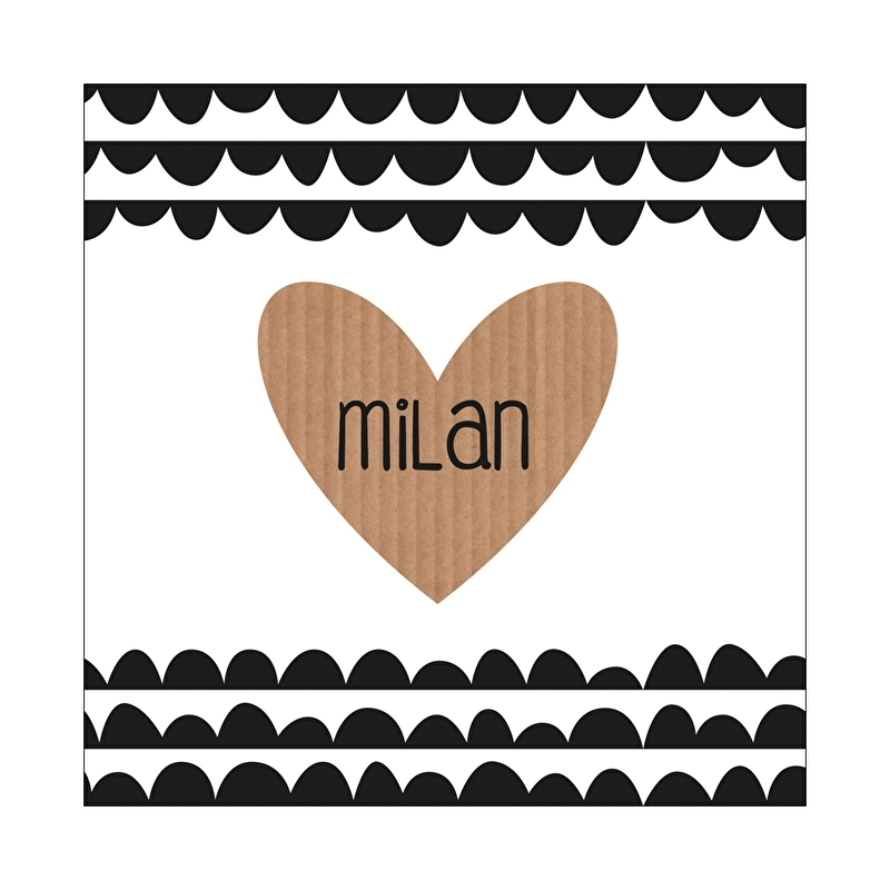 Geboortekaartje Milan