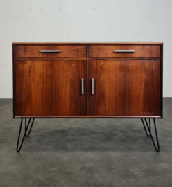 VINTAGE ROSEWOOD MINI SIDEBOARD, BJERRINGBRO