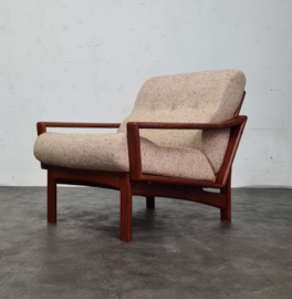 VINTAGE  FAUTEUIL, GRETE JALK FOR GLOSTRUP, DENMARK , 1960S