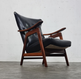 VINTAGE FAUTEUIL LOUIS VAN TEEFFFELEN
