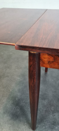 VINTAGE ROSEWOOD EETTAFEL, LÜBKE