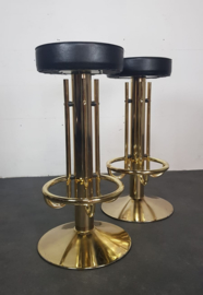 VINTAGE BARKRUKKEN, HOLLYWOOD REGENCY STYLE