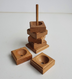 VINTAGE HOUTEN EIERDOPJES