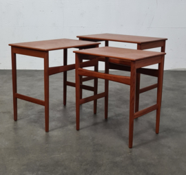 VINTAGE NESTING TABLES HANS WEGNER