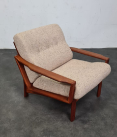 VINTAGE  FAUTEUIL, GRETE JALK FOR GLOSTRUP, DENMARK , 1960S