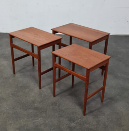 VINTAGE NESTING TABLES HANS WEGNER