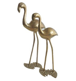 VINTAGE MESSING FLAMINGO'S