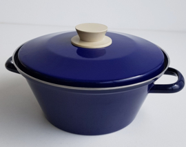 VINTAGE BLAUWE PAN