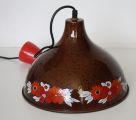 VINTAGE EMAILLE LAMP