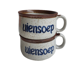VINTAGE SOEPKOMMEN UIENSOEP