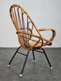 VINTAGE ROTAN STOEL, DIRK VAN SLIEDRECHT
