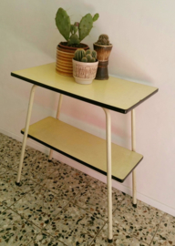 VINTAGE FORMICA SIDE TABLE