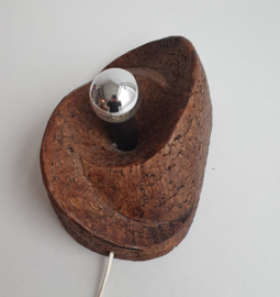 VINTAGE KERAMIEK WANDLAMP SWIRL