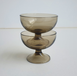 VINTAGE GLAZEN BAKJES