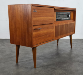 VINTAGE AUDIOMEUBEL, VINTAGE KASTJE, BLUETOOTH