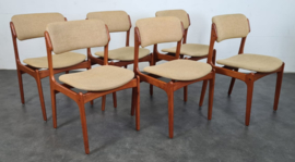 VINTAGE STOELEN , ERIK BUCH MODEL 49