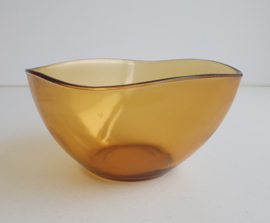 GROTE VINTAGE GLAZEN SCHAAL
